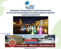 Działalność ZMiGN na rzecz promocji żeglugi i turystyki wodnej w regionie- podsumowanie 2019