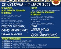 Dni Barcina, 23 czerwca- 1 lipca 2017r.